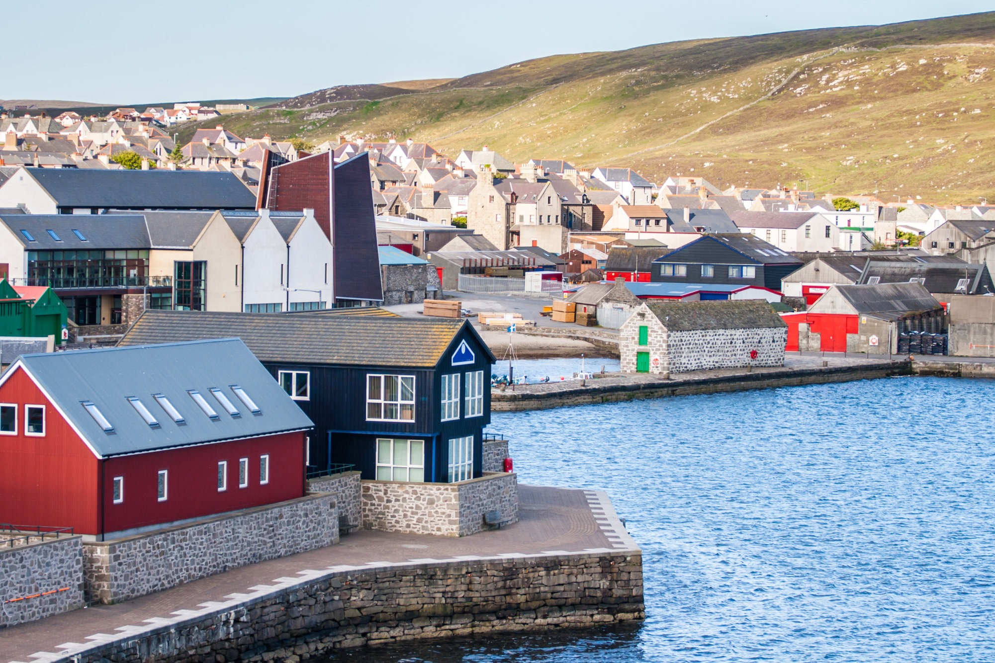 Lerwick town center